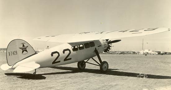 Lockheed Vega NC7429